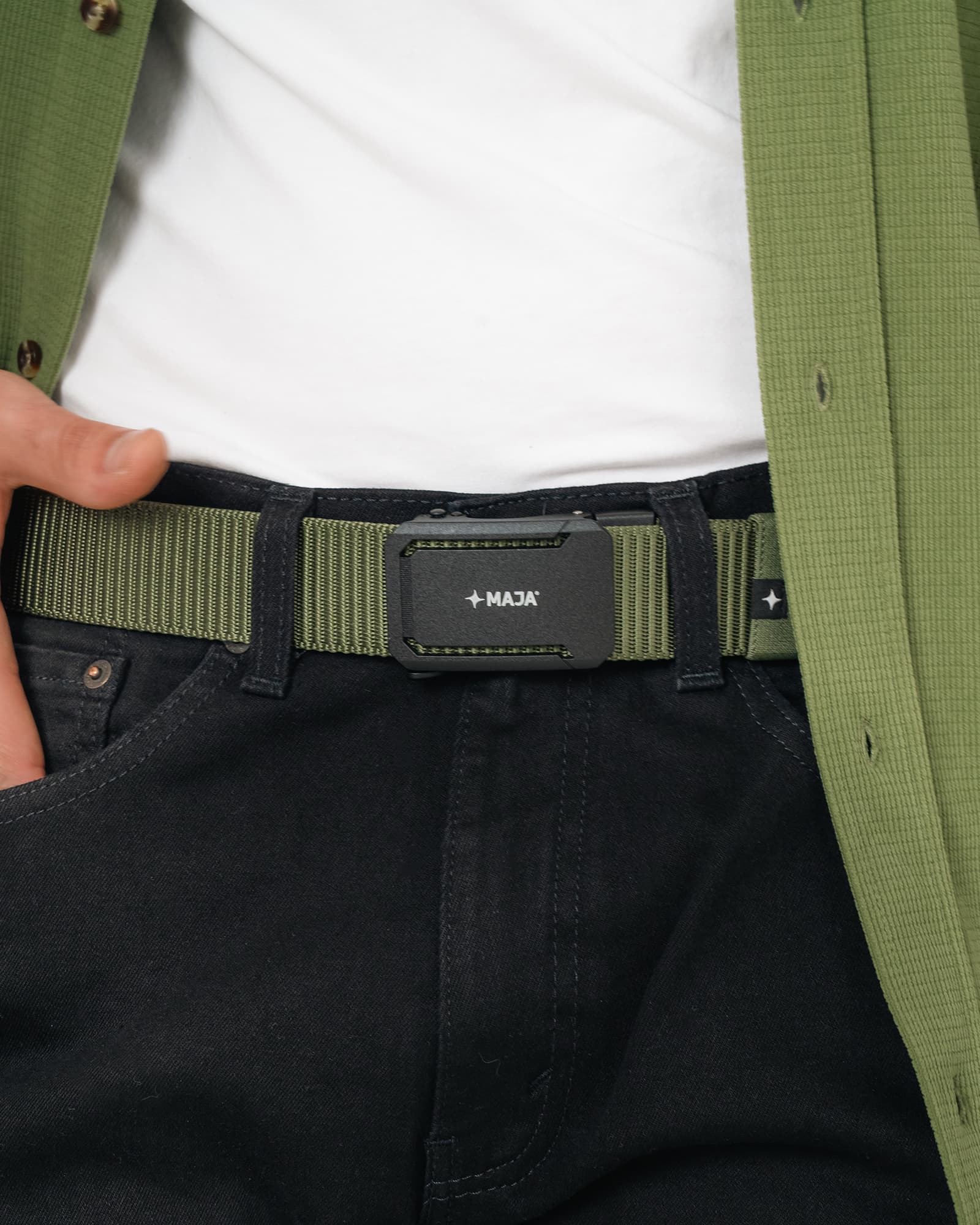 Cinturón Clásico Hebilla Cerrada MAJA® Herradura