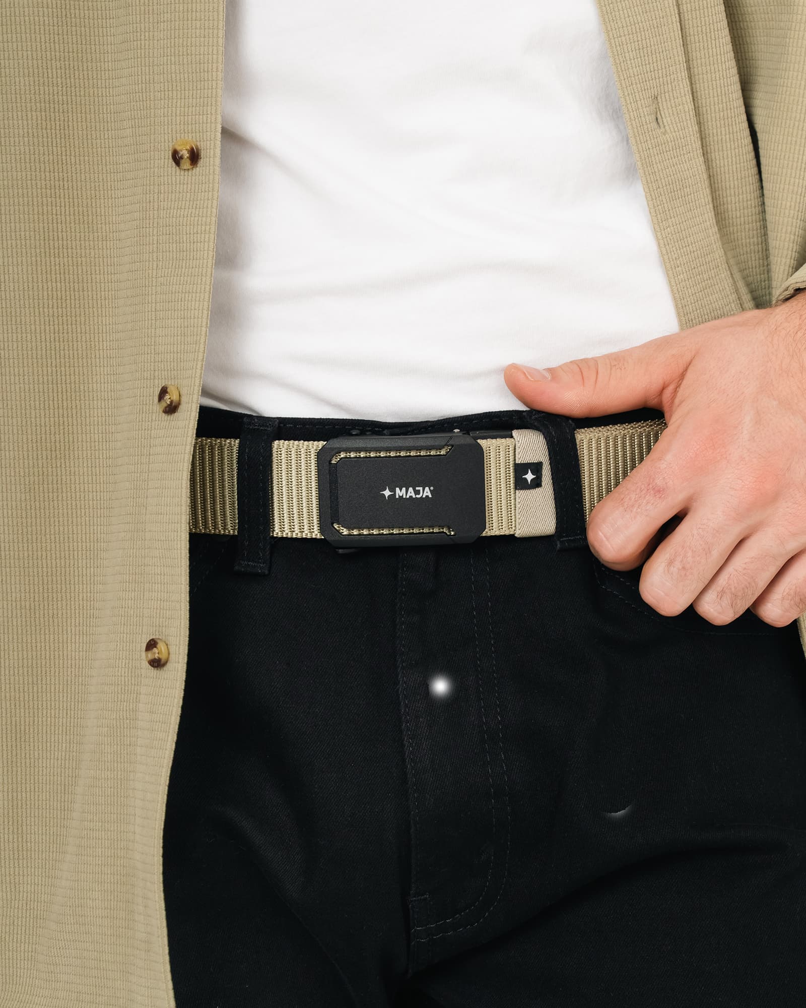 Cinturón Clásico Hebilla Cerrada MAJA® Herradura