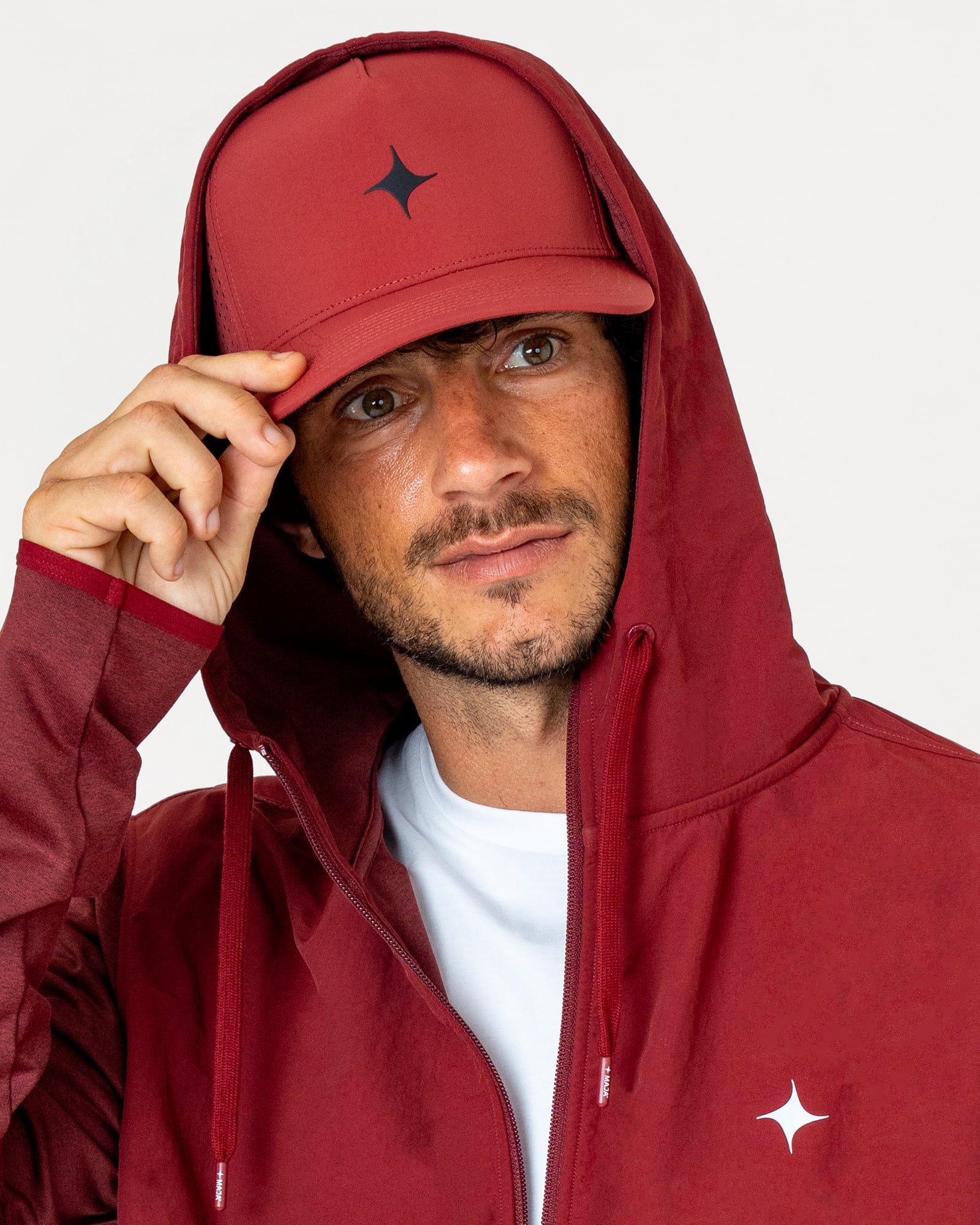 Gorra Snapback Deportiva MAJA® Jaspe