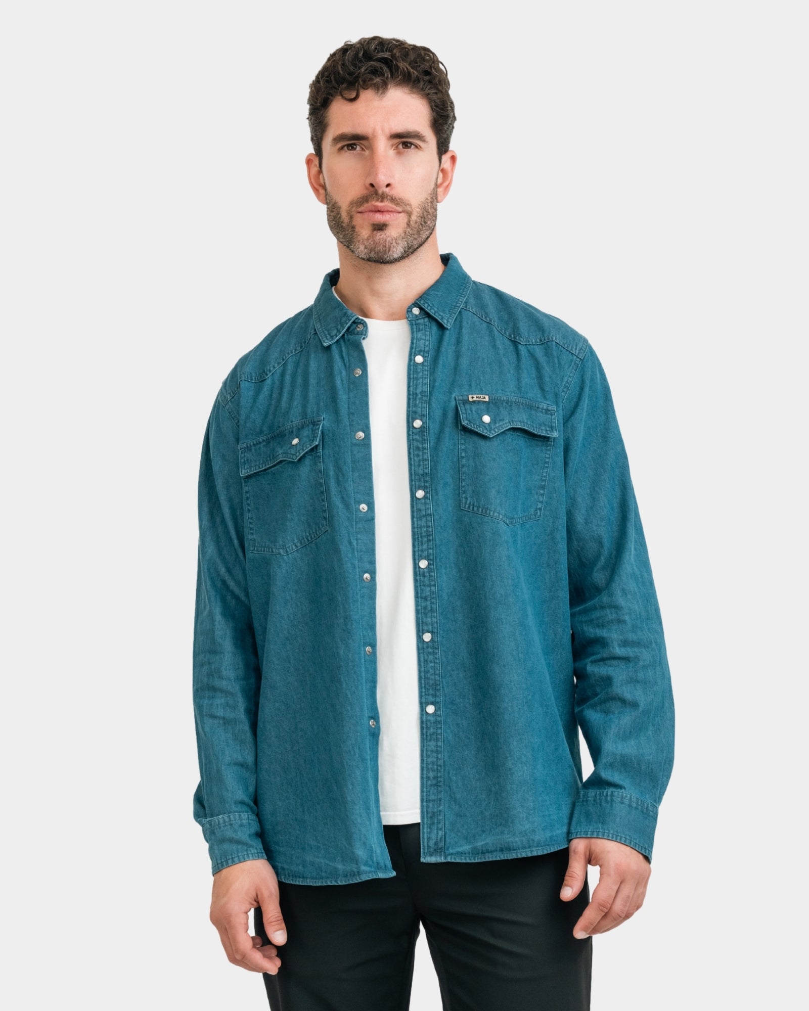 Camisa Mezclilla Ligera MAJA® Galope