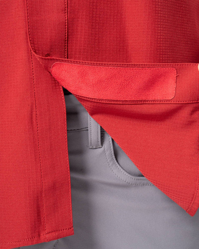 Camisa MAJA® Outdoor Signature, Tinto, detalle, fit Relajado, Poliéster, con Tela antidesgarro, ideal para oficina