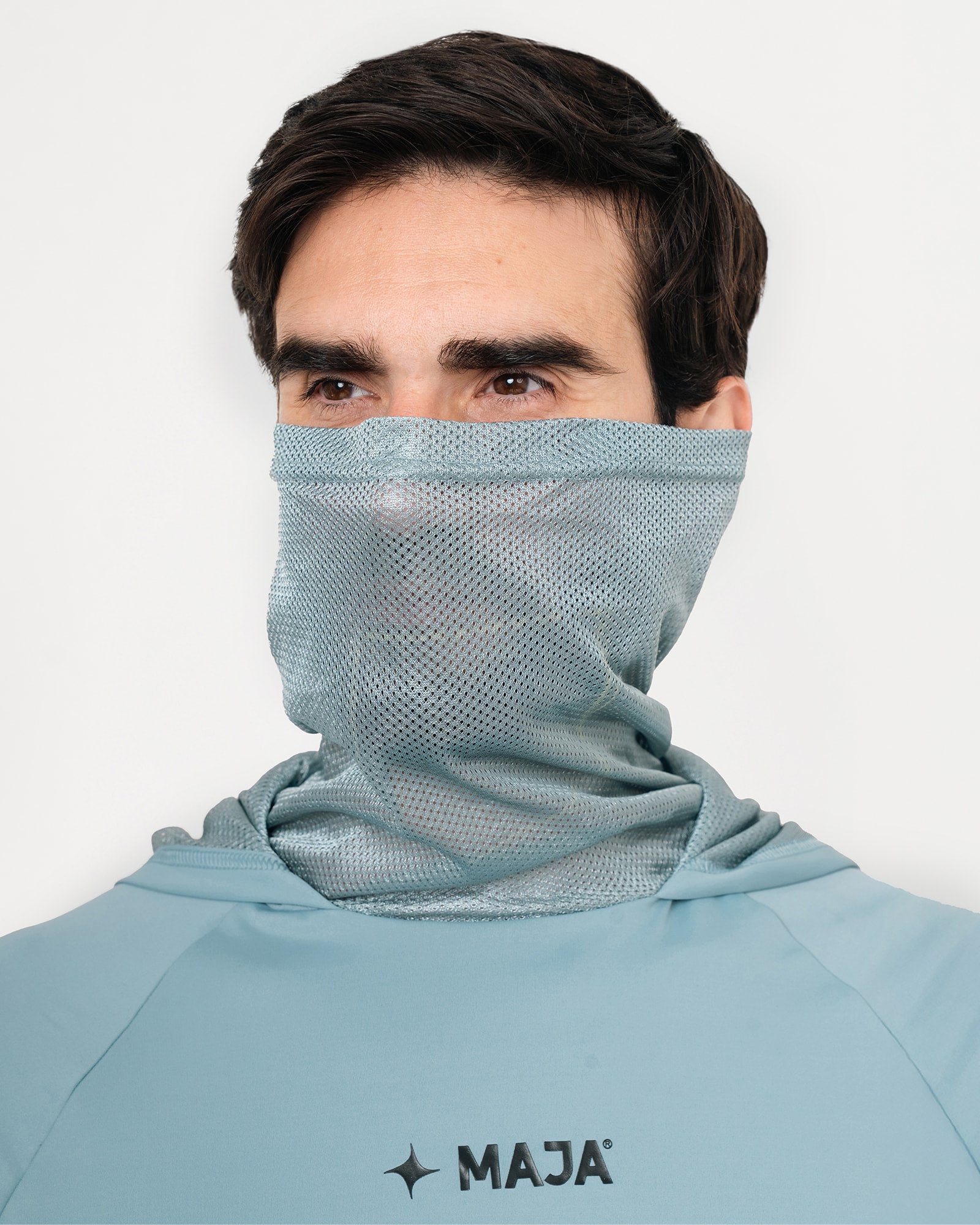 Playera Performance con Gorro y Máscara MAJA Bamboo