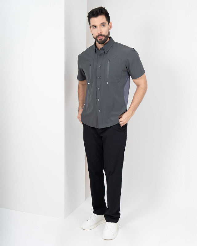 Pantalón Golf Albatros, Negro, detalle, fit Regular, Poliéster, uso versátil