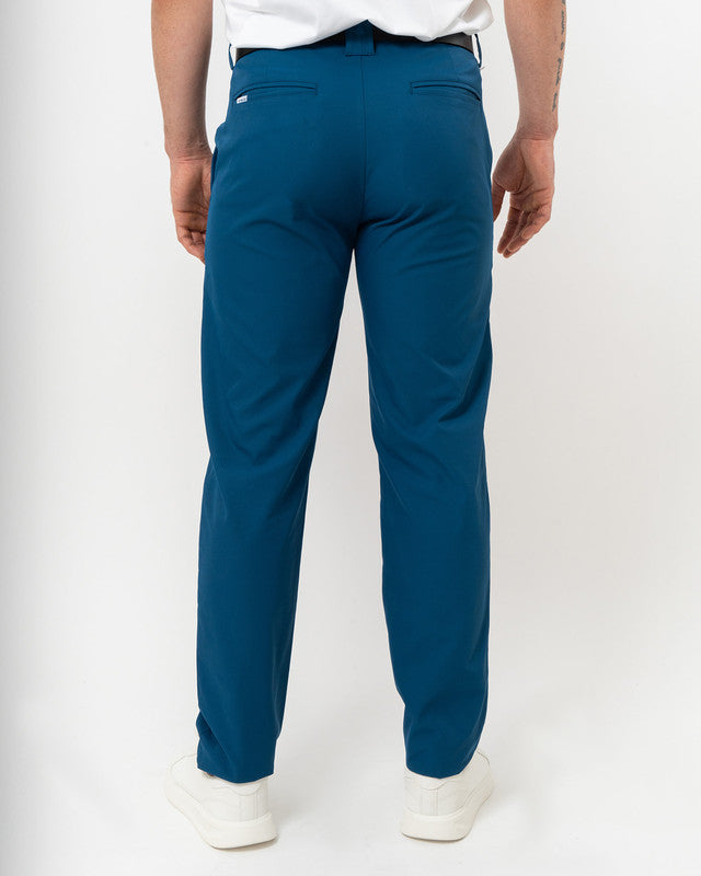Pantalón Golf Albatros, Azul marino, vista posterior, fit Regular, Poliéster, uso versátil