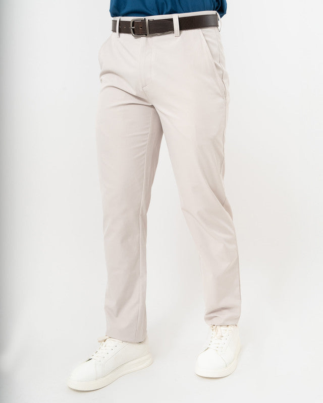 Pantalón Golf Albatros, Khaki, vista frontal, fit Regular, Poliéster, uso versátil