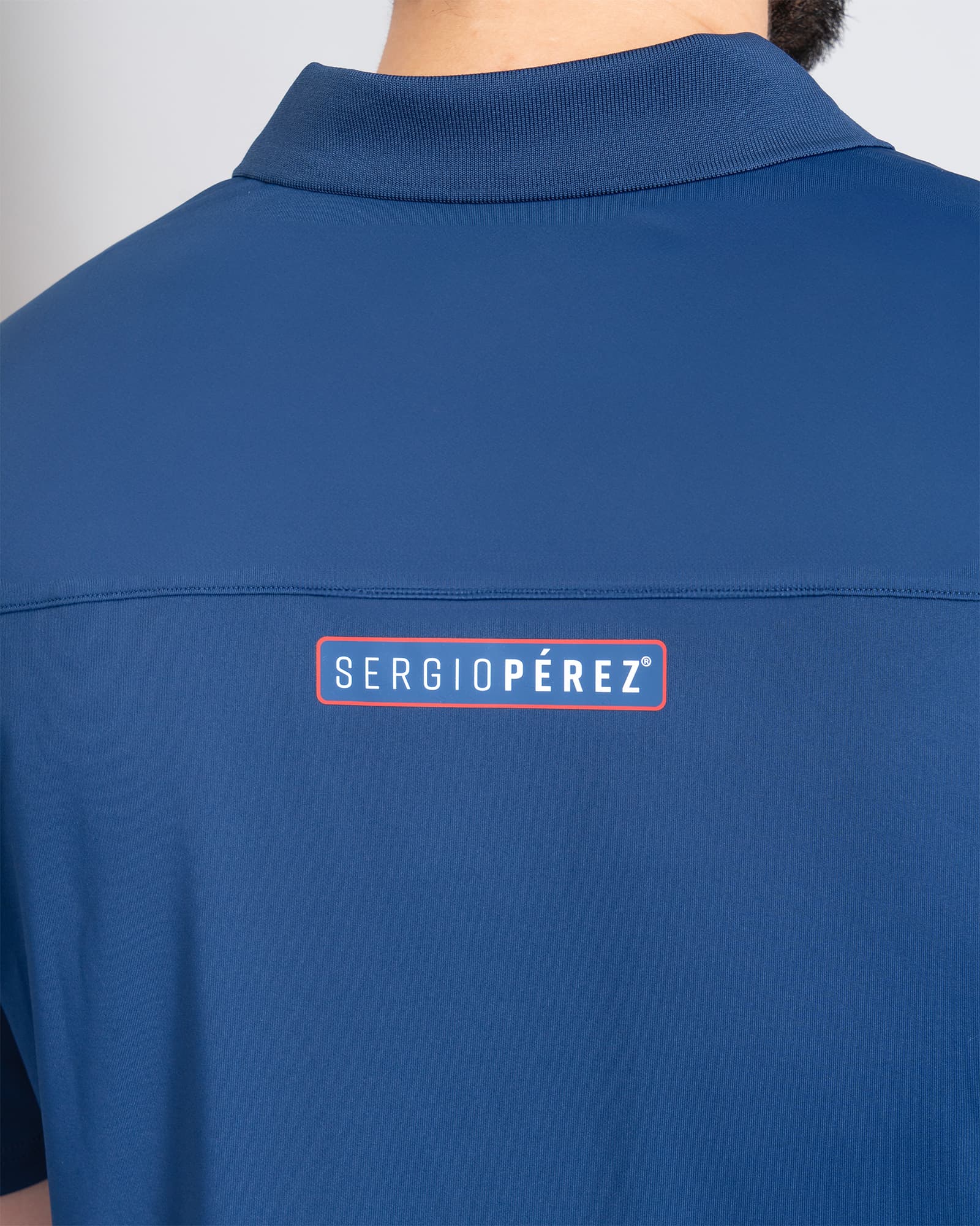 MAJA® Polo Race SP, Azul marino, vista lateral, fit Regular, Poliéster, con Protección UV UPF50+, uso versátil