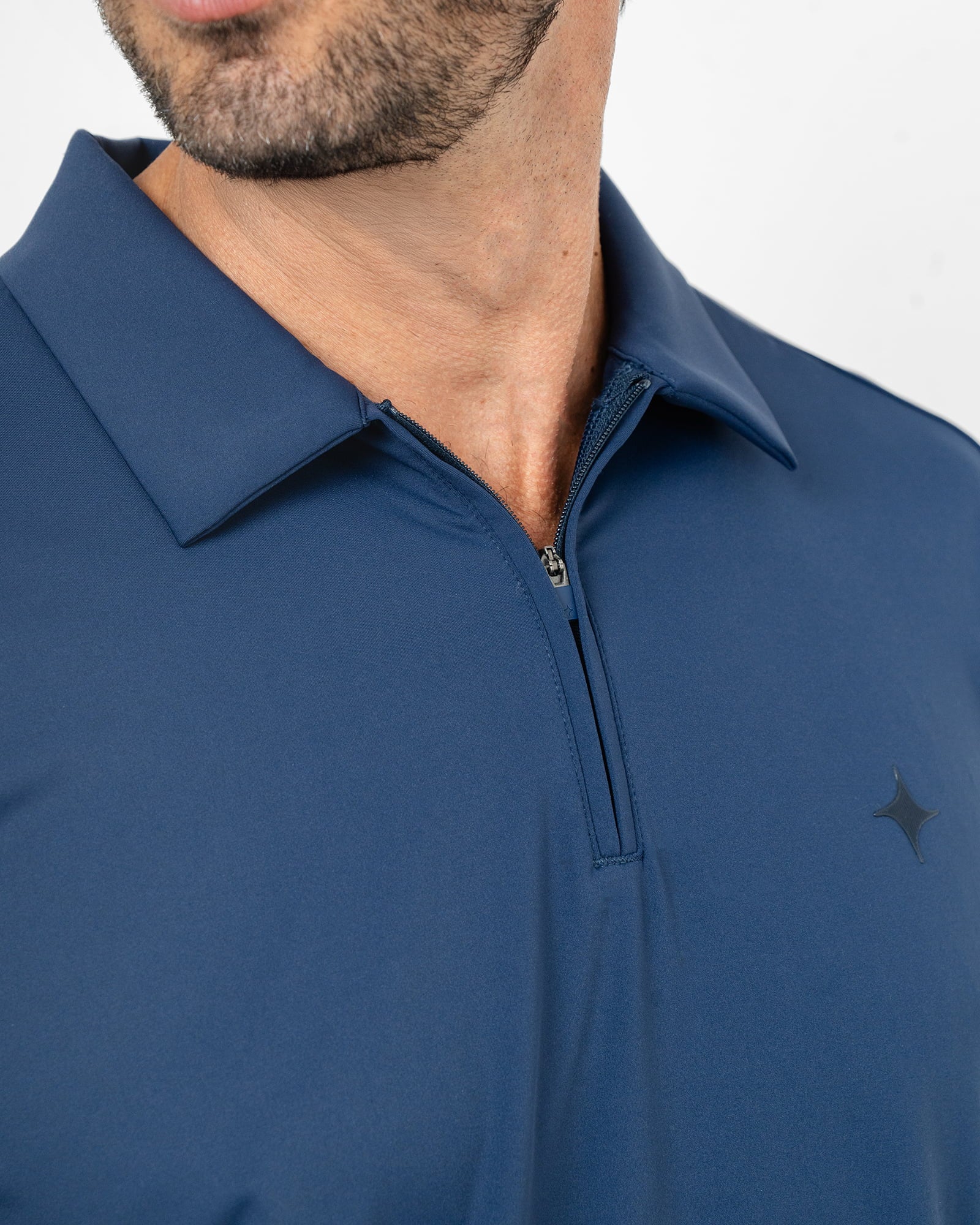 Playera Tipo Polo MAJA® Obsidiana