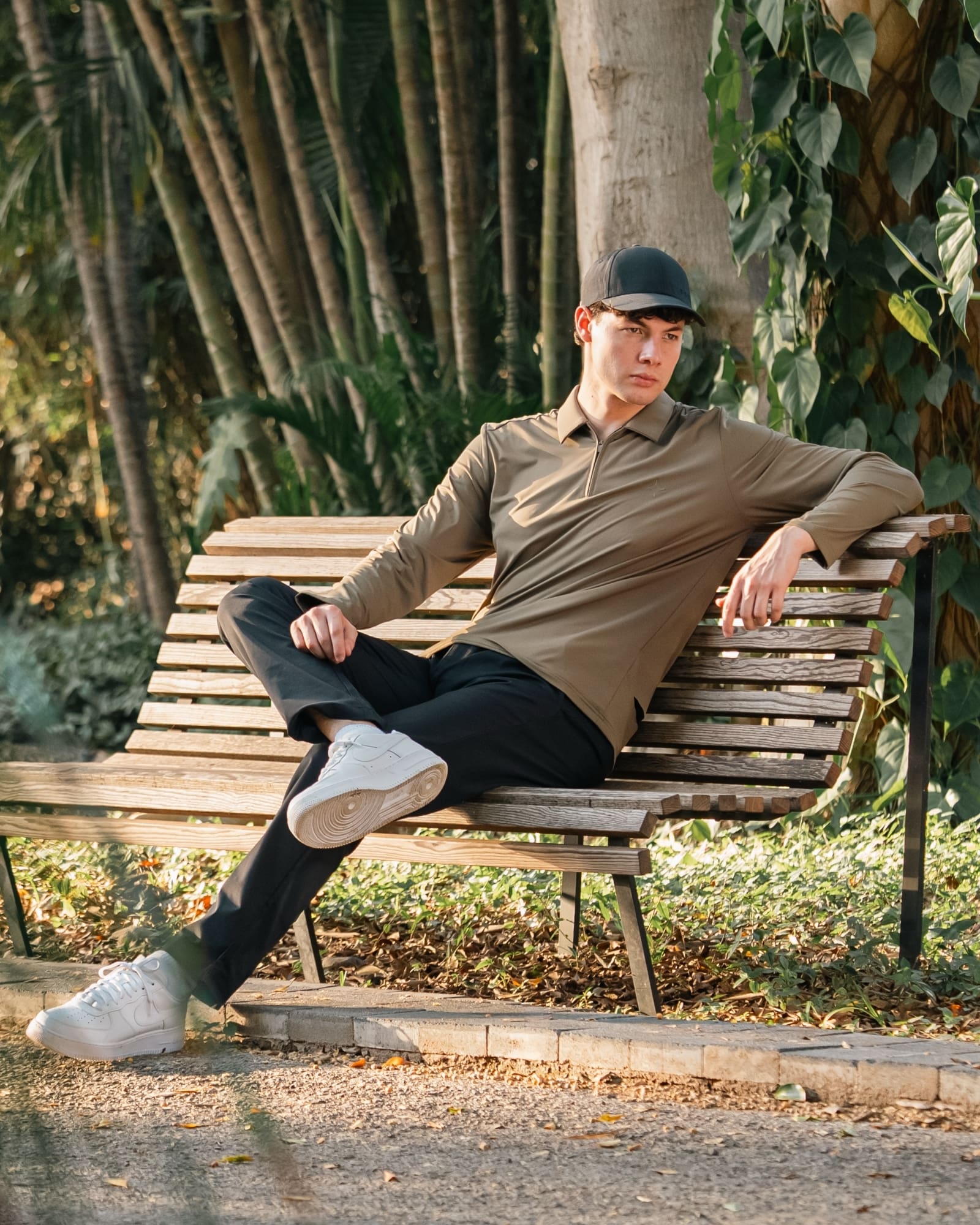 Playera Tipo Polo MAJA® Obsidiana