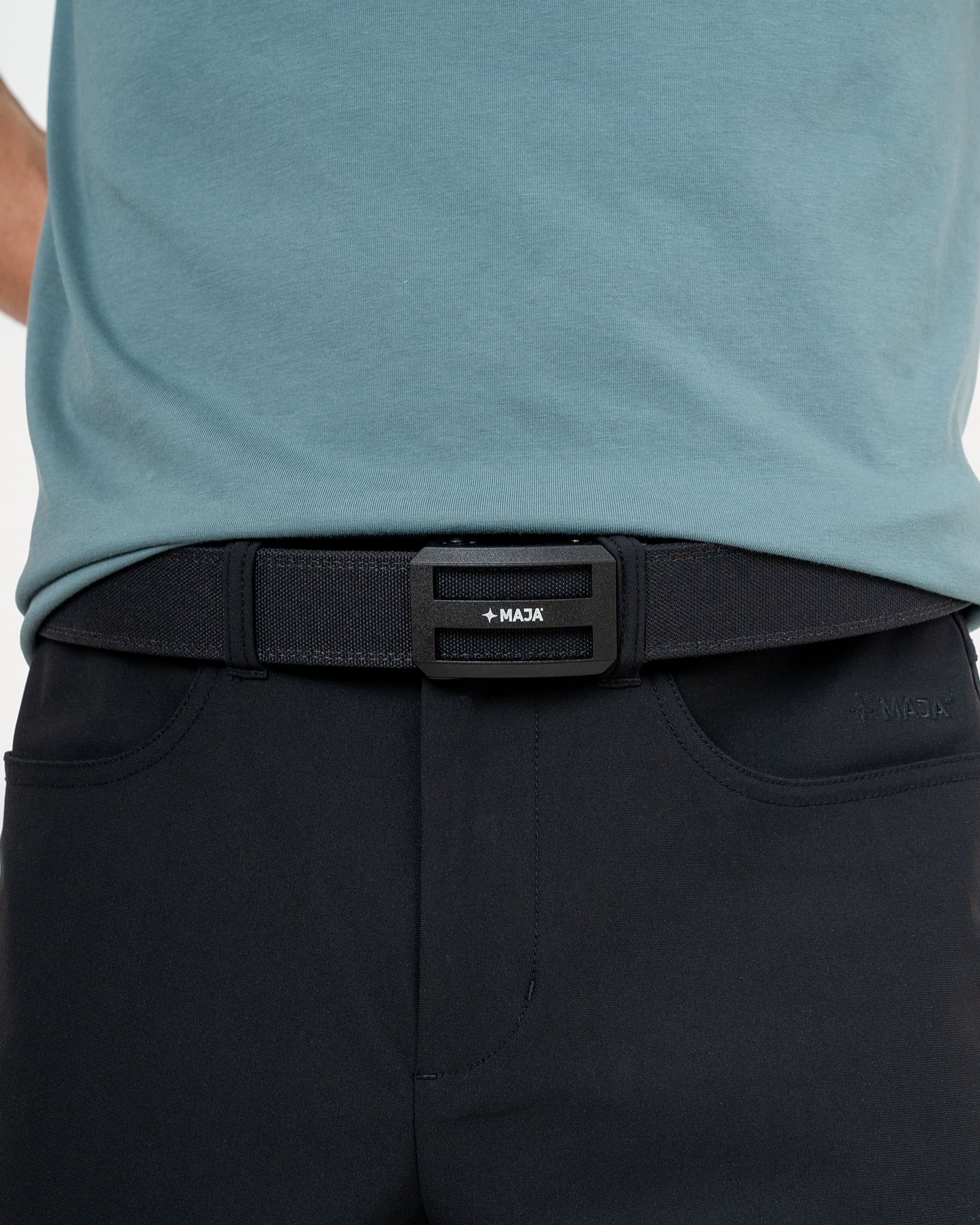 Cinturón Clásico Hebilla Larga MAJA® Sombral