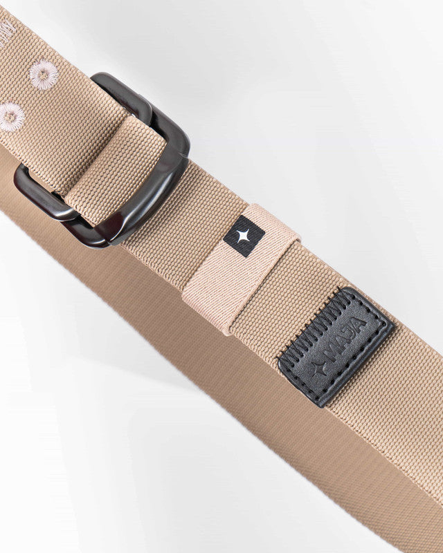 Cinturón MAJA® Doble Hebilla, Khaki, vista posterior, Polipropileno, uso versátil