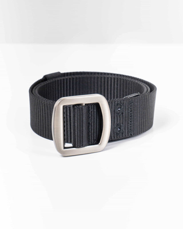 Cinturón Táctico MAJA®, Negro, vista frontal, Nylon, uso versátil