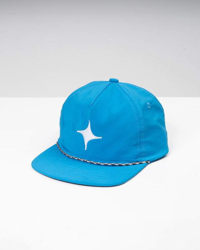 Gorra Costa, Azul cielo, vista frontal, Algodón, protección solar y estilo casual