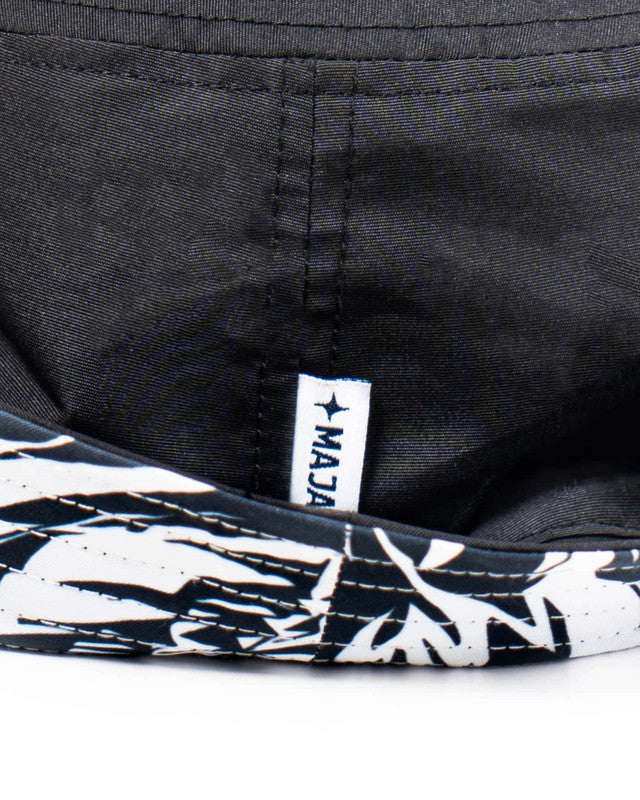Bucket Hat MAJA® Costa Rocamar, Patrón rocamar blanco, detalle, Poliéster, protección solar y estilo casual