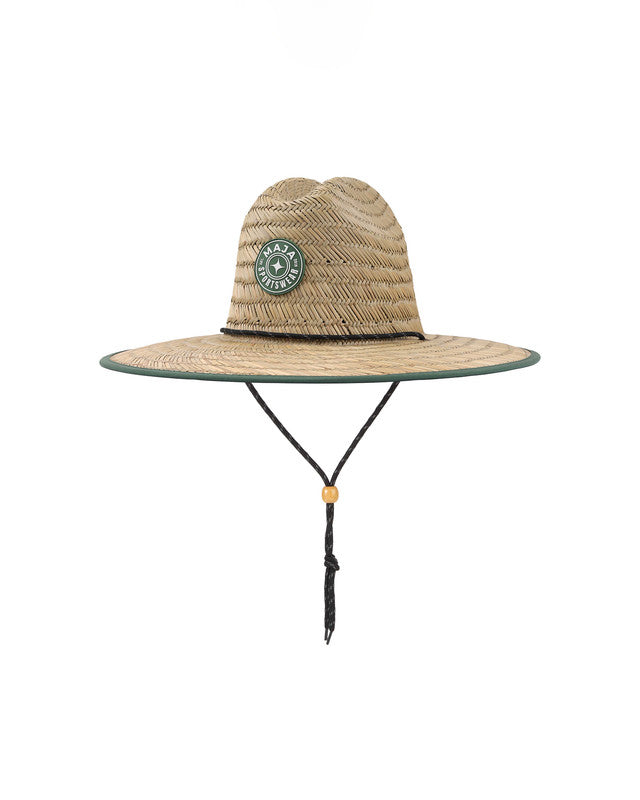 Sombrero de Paja MAJA®, Khaki, detalle, Paja de trigo, protección solar y estilo casual