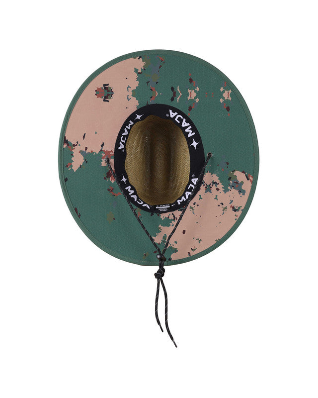 Sombrero de Paja MAJA®, Khaki, detalle, Paja de trigo, protección solar y estilo casual