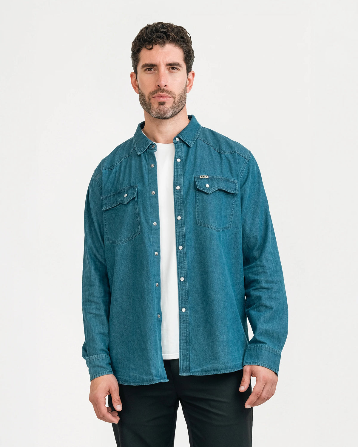 Camisa Mezclilla Ligera MAJA® Galope