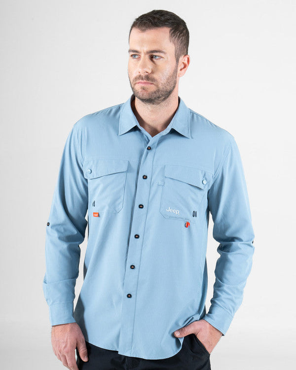 Camisa Fishing JEEP® x MAJA® Outdoor Cherokee Manga Larga