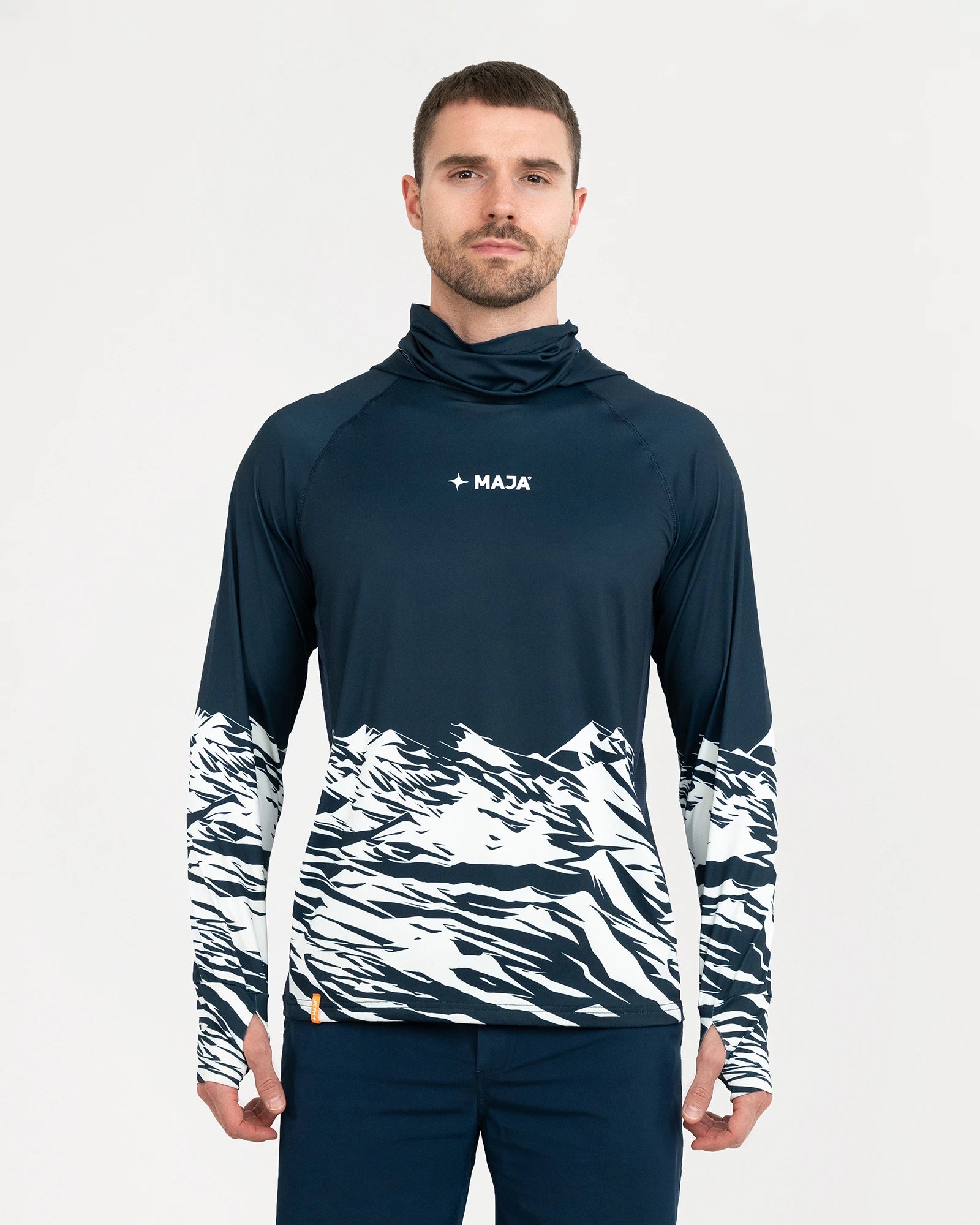 Playera Performance con Gorro y Máscara MAJA® Rocamar