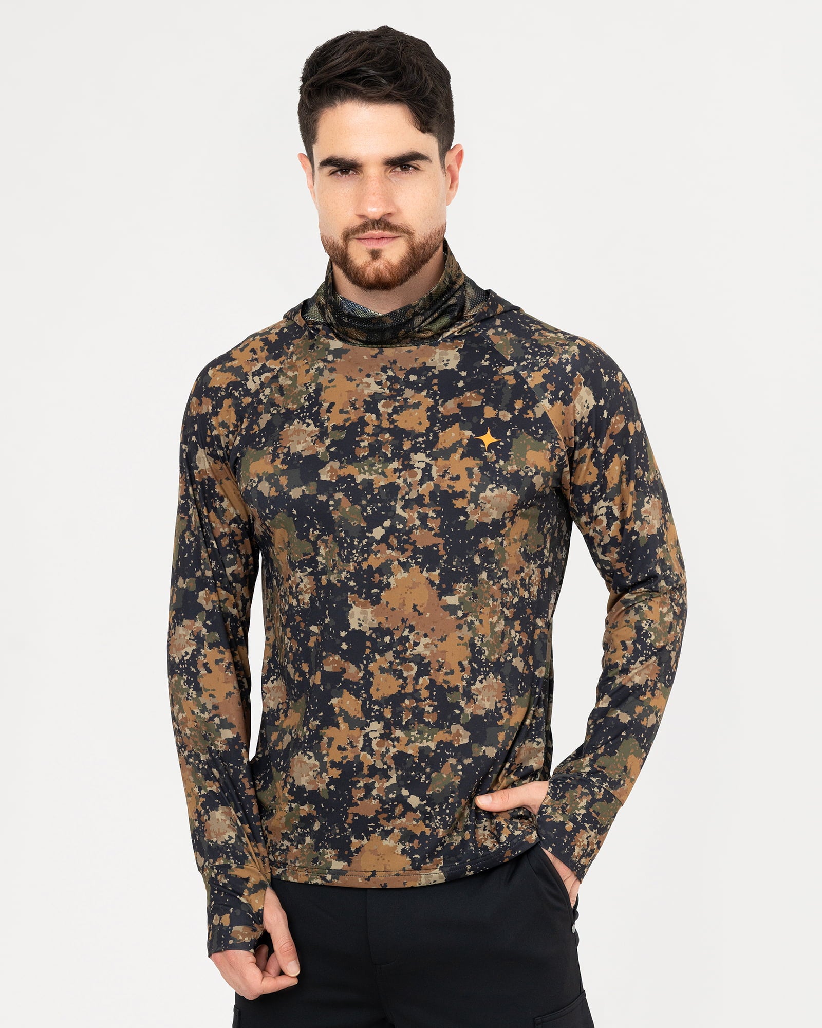 Playera Performance Con Gorro MAJA® Caborca