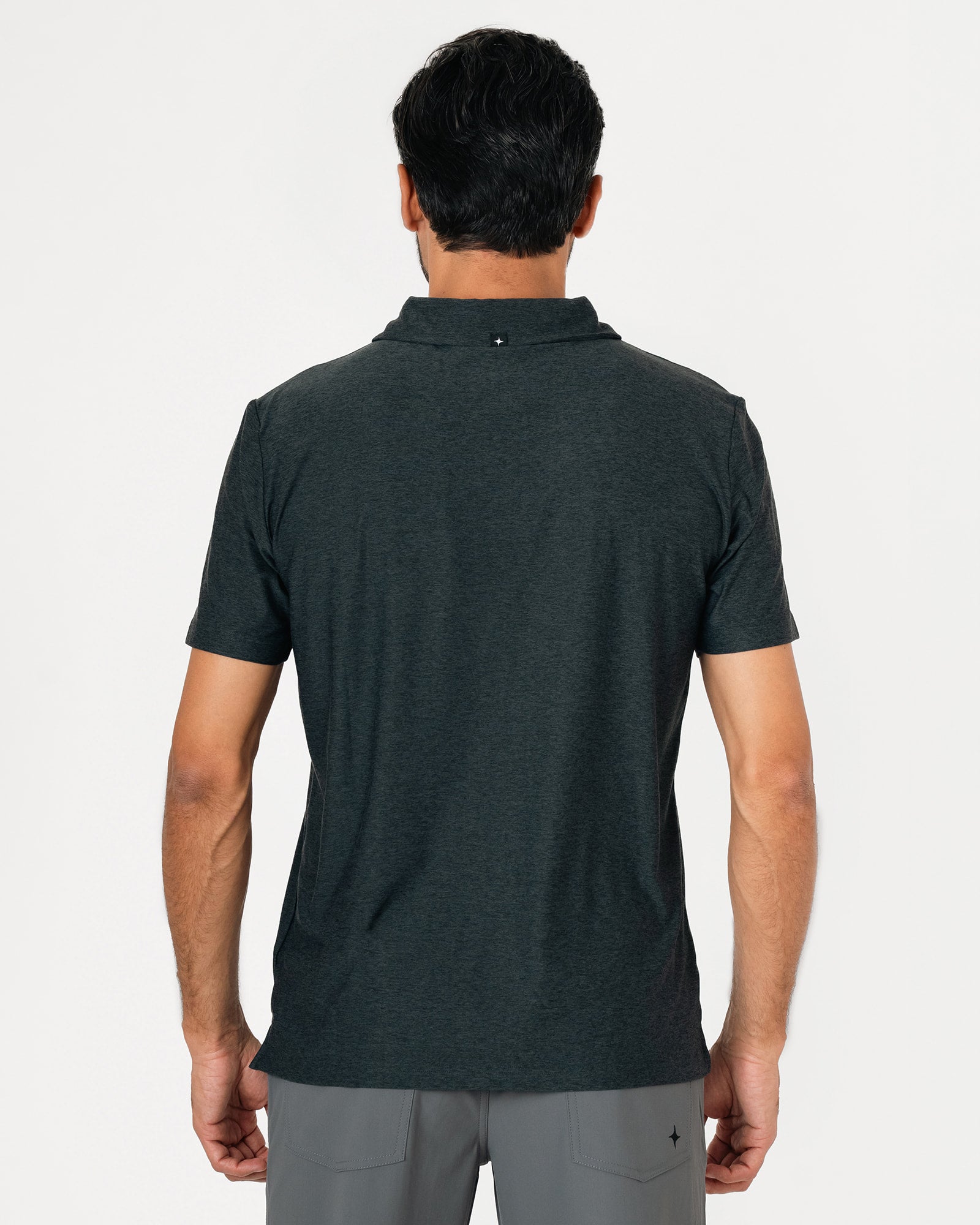 Playera Tipo Polo MAJA® Jaspe