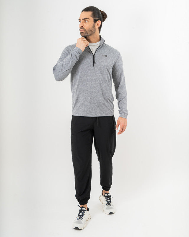 Jogger Pants MAJA® Active Sendero, Negro, detalle, fit Slim, Poliamida, con Tela estiramiento 4 vías, uso versátil