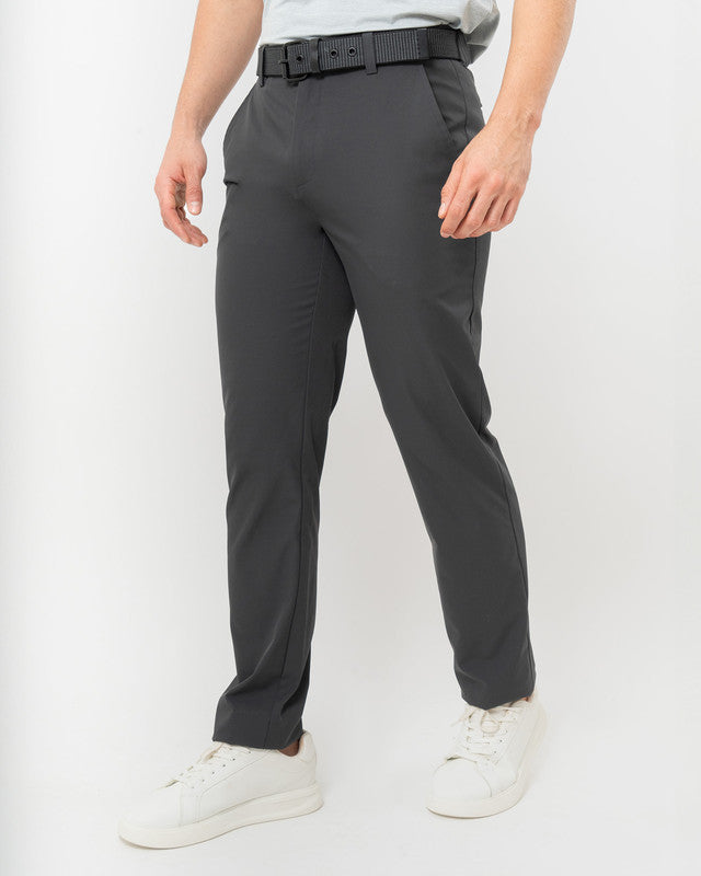 Pantalón Golf Albatros, Gris, vista frontal, fit Regular, Poliéster, uso versátil