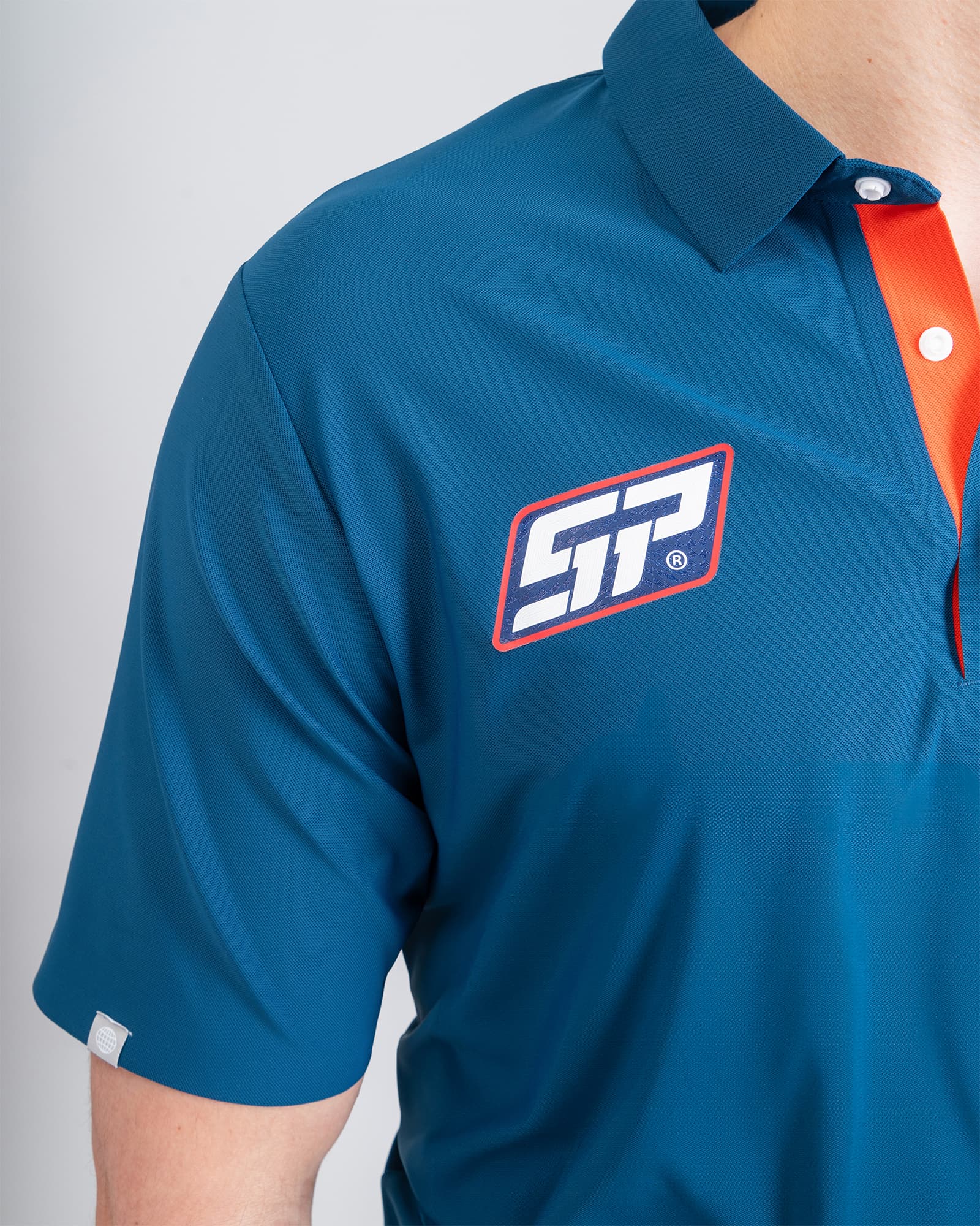 MAJA® Polo Pits SP, Azul marino, vista lateral, fit Regular, Poliéster, con Tela estiramiento 2 vías, uso versátil