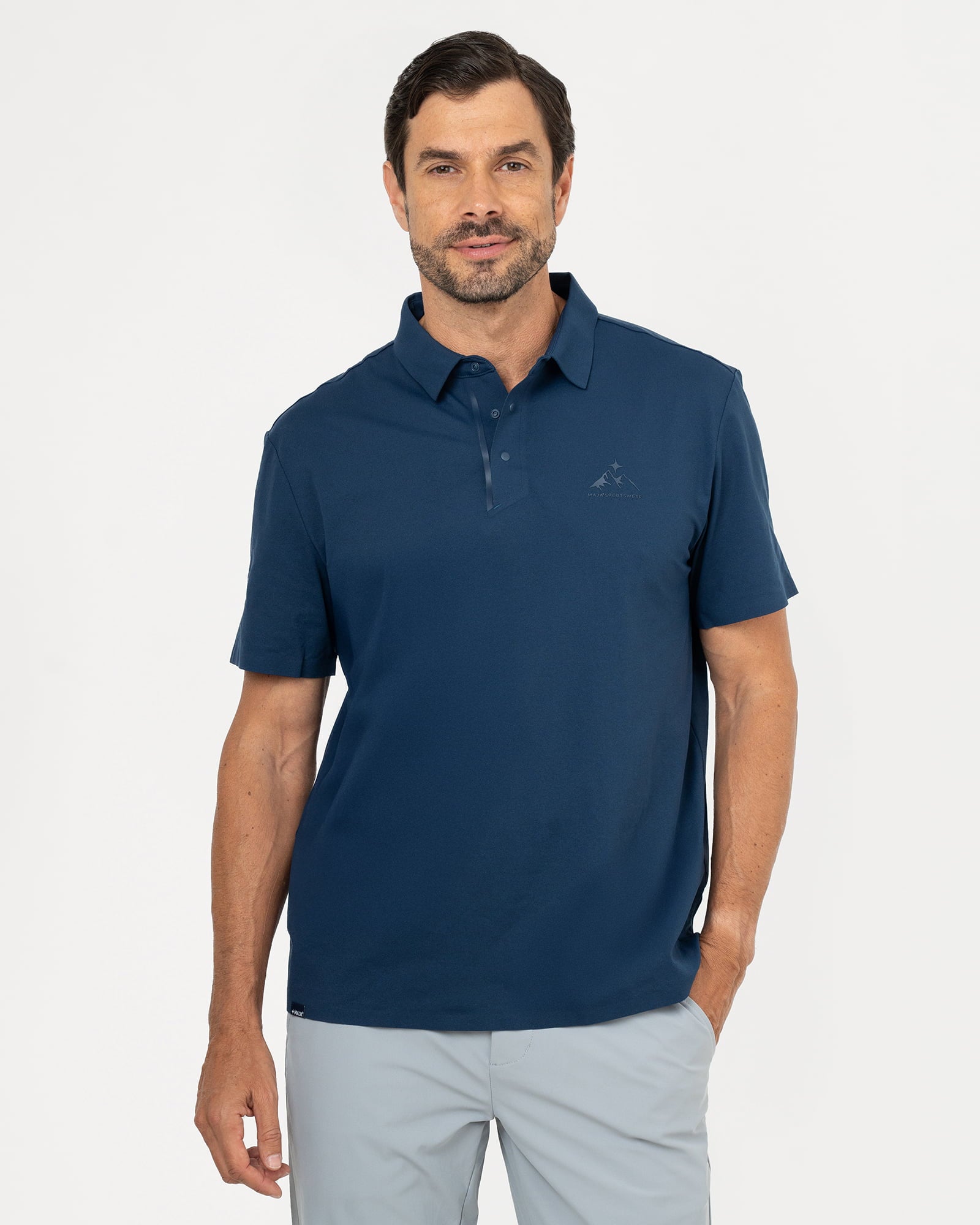 Playera Tipo Polo MAJA® Mármol