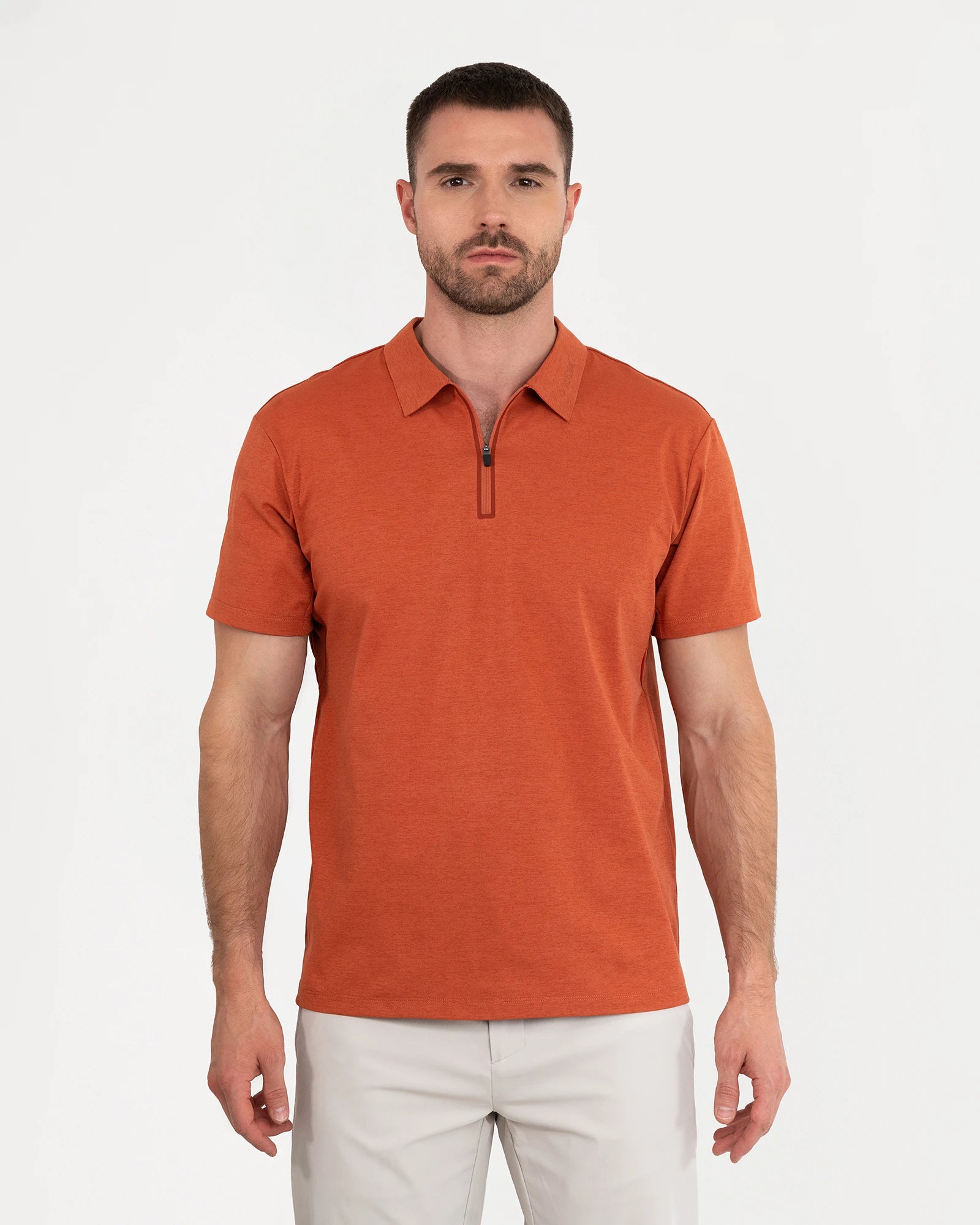 Playera Tipo Polo MAJA® Terracota