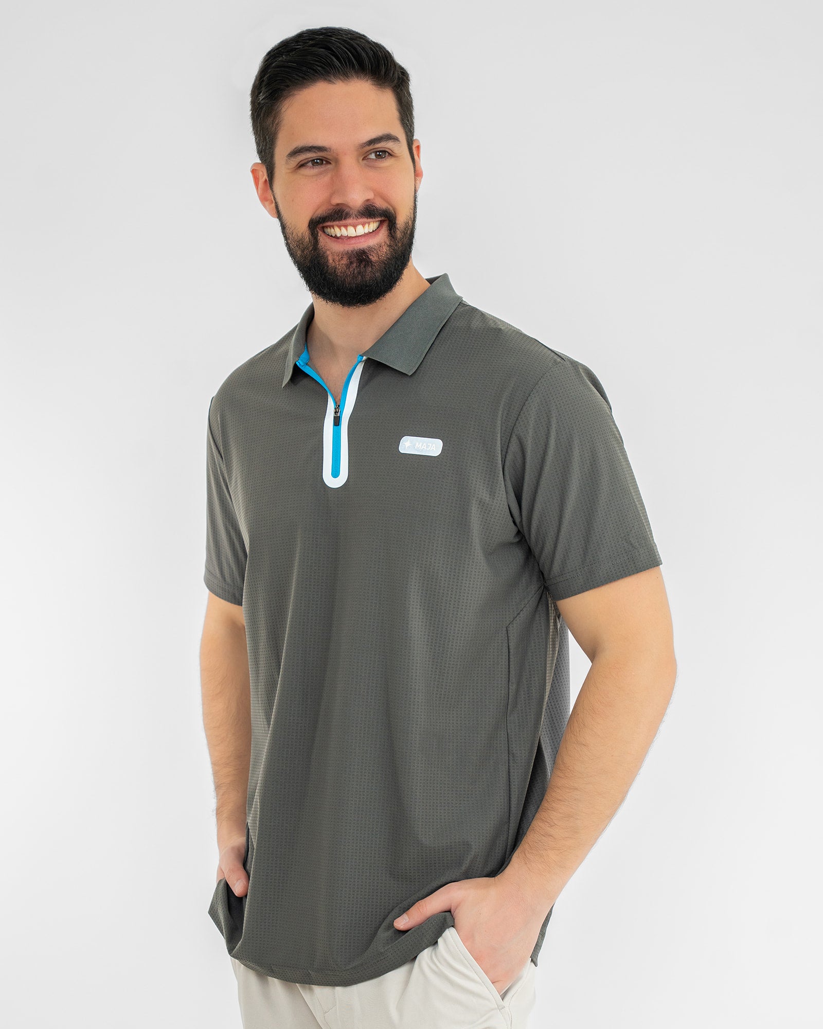 Playera tipo Polo MAJA® Paddock Edición Checo Pérez