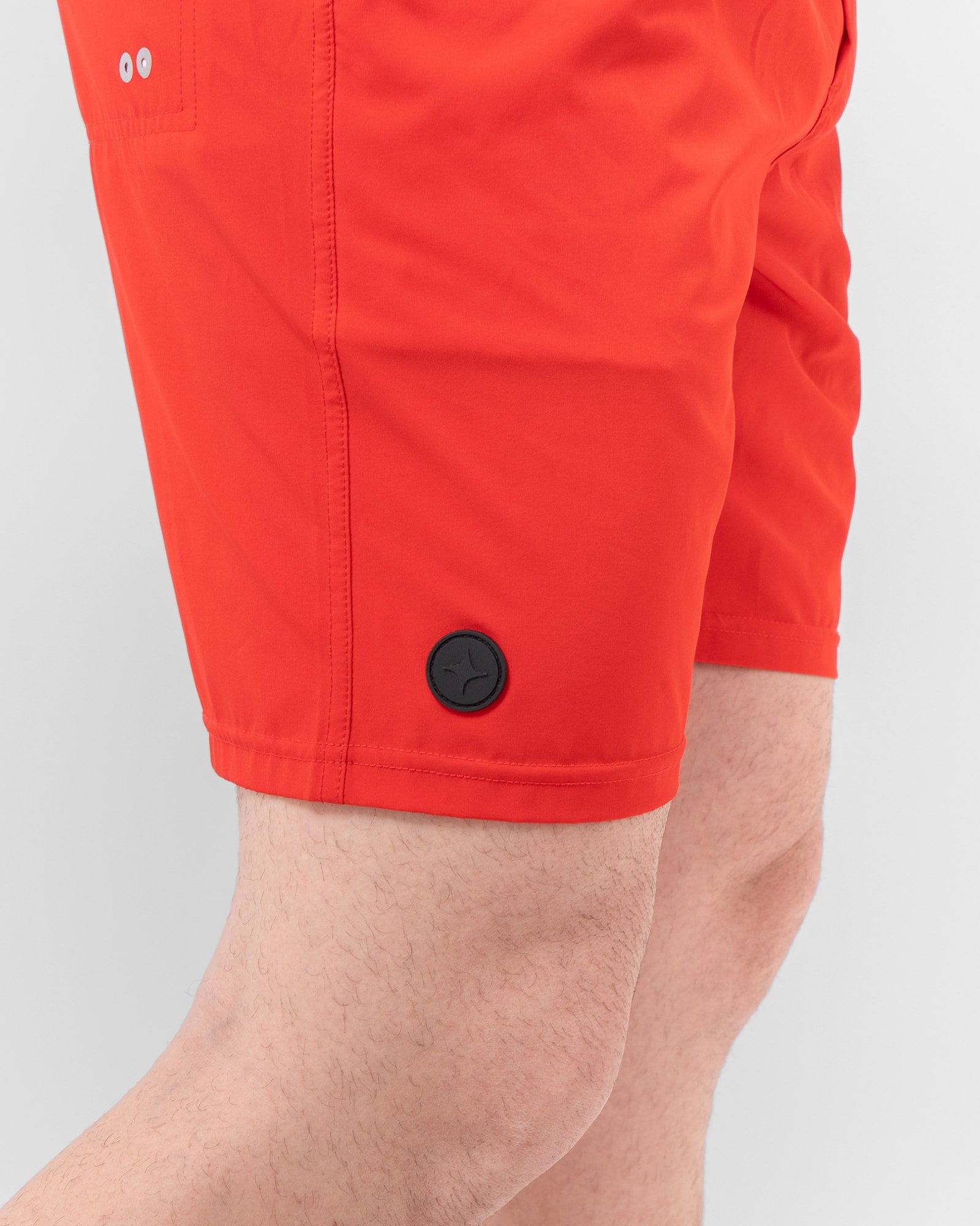 Short de Baño MAJA®, Rojo, vista lateral, fit Relajado, Poliéster, con Tela estiramiento 4 vías, uso versátil