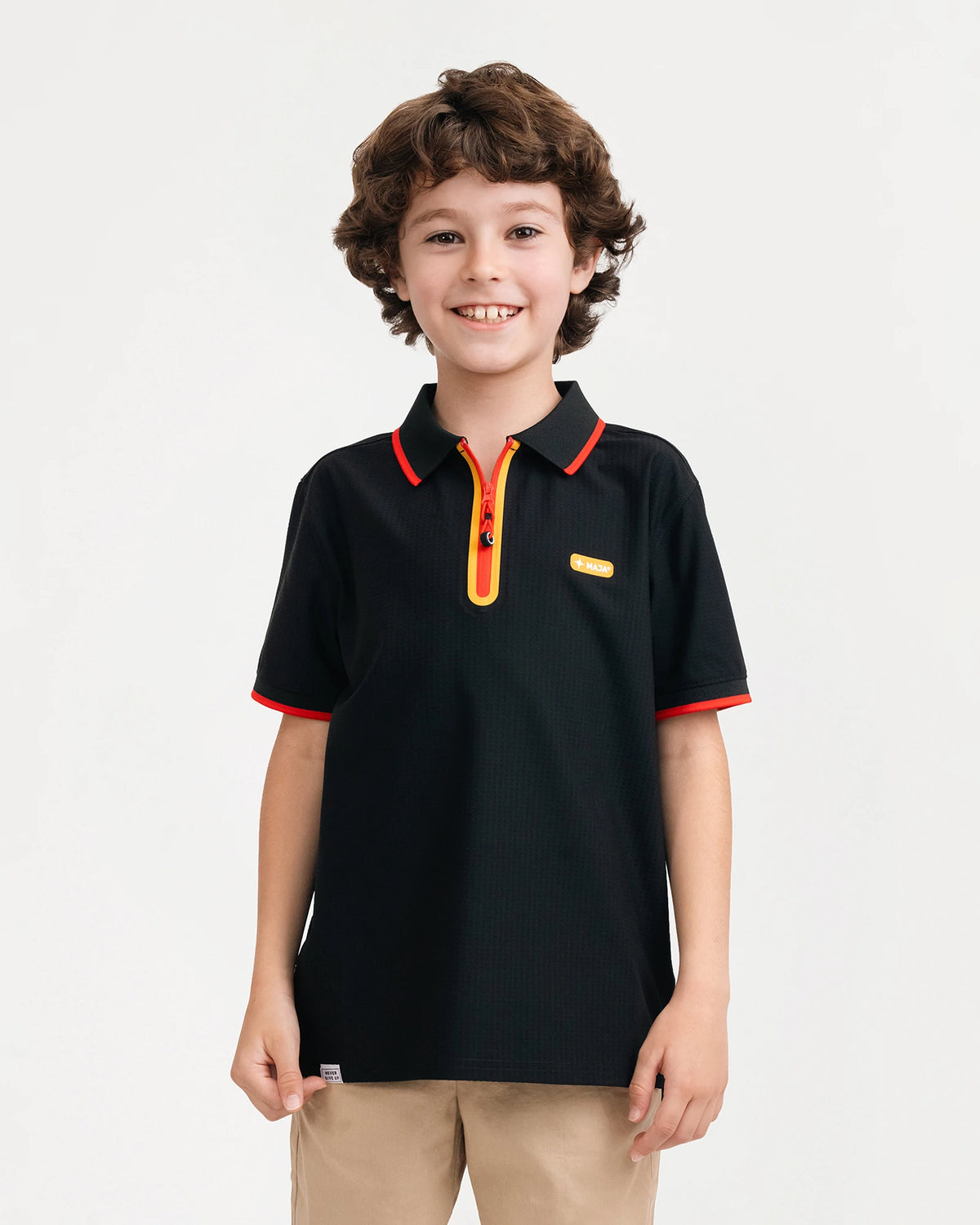 Playera Tipo Polo MAJA® KIDS Paddock 2da Edición Checo Pérez
