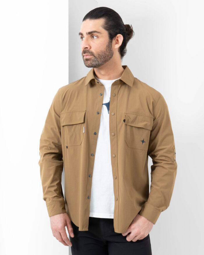 Sobrecamisa Tropa Café - Image 2
