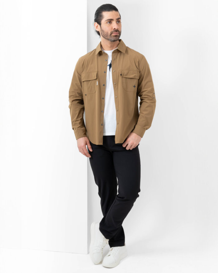 Sobrecamisa Tropa Café - Image 5