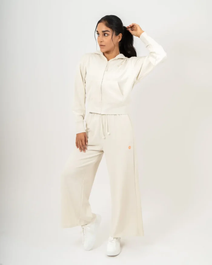 Hoodie Polar Blanco Marfil - Image 4