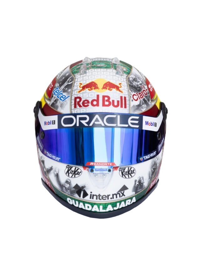 SP MINI HELMET 250'S RACES 2023 SCALE 1:2