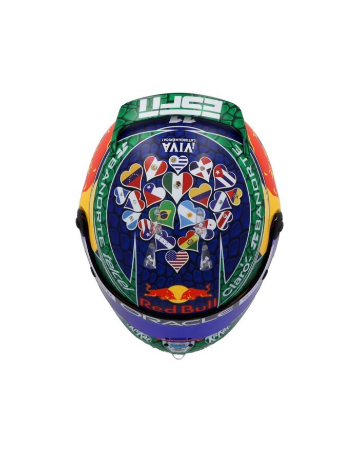 SP MINI HELMET MIAMI 2024 SCALE 1:2 - Image 5